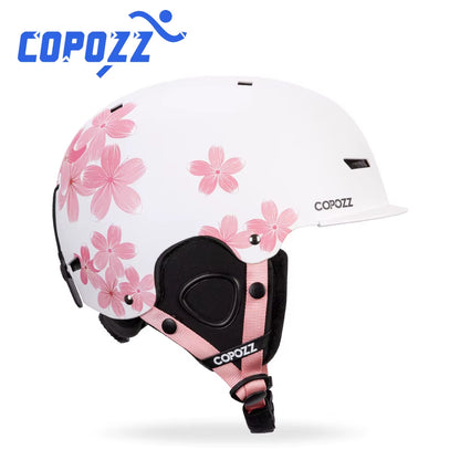 New Ski Helmet Cartoons Half-Covered Anti-Impact Safety Helmet Cycling Ski Snowboard Sports Helmet for Adult and Kids