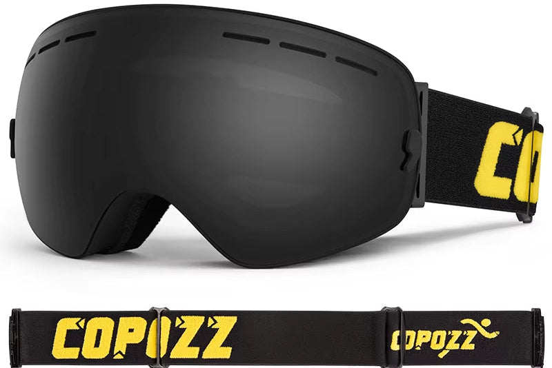 Men Women Brand Ski Goggles Snowboard Goggles Glasses for Skiing UV400 Protection Snow Glasses Anti-Fog Ski Mask Eyewear