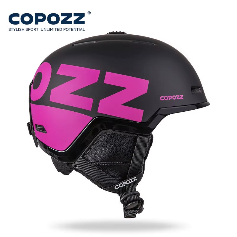Winter Ski Snowboard Helmet Half-Covered Anti-Impact Safety Helmet Cycling Snowmobile Skiing Protective for Adult and Kid