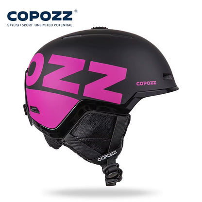Winter Ski Snowboard Helmet Half-Covered Anti-Impact Safety Helmet Cycling Snowmobile Skiing Protective for Adult and Kid