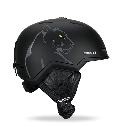 Winter Ski Snowboard Helmet Half-Covered Anti-Impact Safety Helmet Cycling Snowmobile Skiing Protective for Adult and Kid