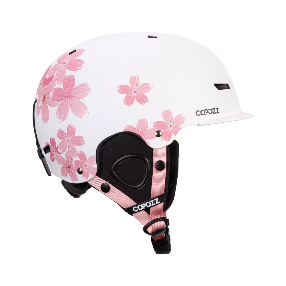 New Ski Helmet Cartoons Half-Covered Anti-Impact Safety Helmet Cycling Ski Snowboard Sports Helmet for Adult and Kids
