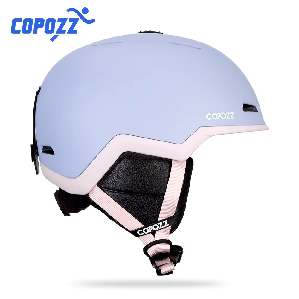 Winter Ski Snowboard Helmet Half-Covered Anti-Impact Safety Helmet Cycling Snowmobile Skiing Protective for Adult and Kid