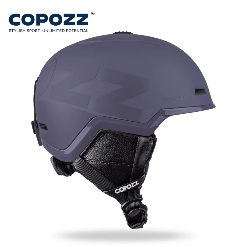 Winter Ski Snowboard Helmet Half-Covered Anti-Impact Safety Helmet Cycling Snowmobile Skiing Protective for Adult and Kid