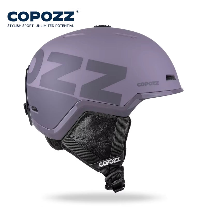 Winter Ski Snowboard Helmet Half-Covered Anti-Impact Safety Helmet Cycling Snowmobile Skiing Protective for Adult and Kid