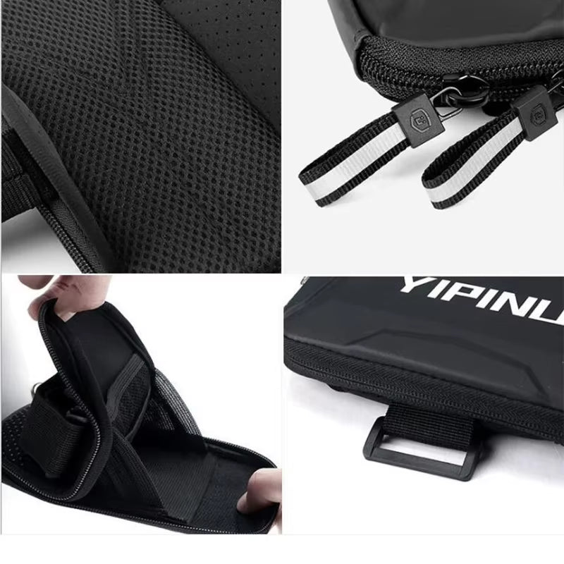 Men Women Waterproof Reflective Sports Arm Bag Fitness Night Running Jogging Cycling Phone Case Holder Wallet Armband Pouch
