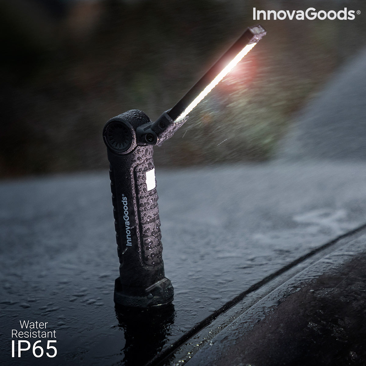 5-In-1 Rechargeable Magnetic LED Torch Litooler InnovaGoods