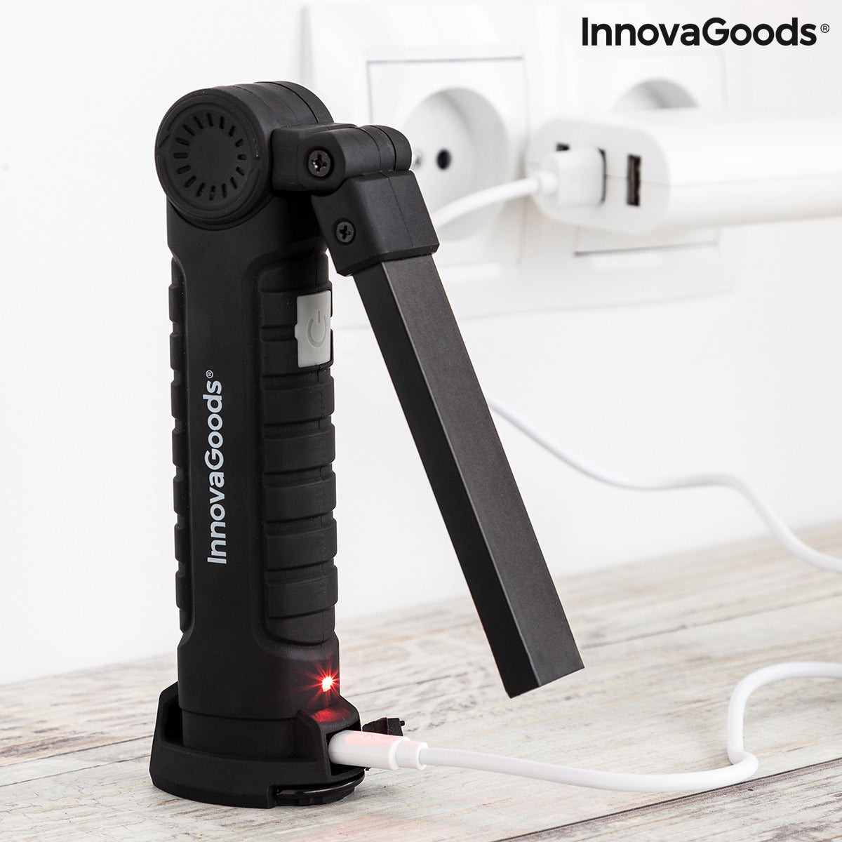 5-In-1 Rechargeable Magnetic LED Torch Litooler InnovaGoods
