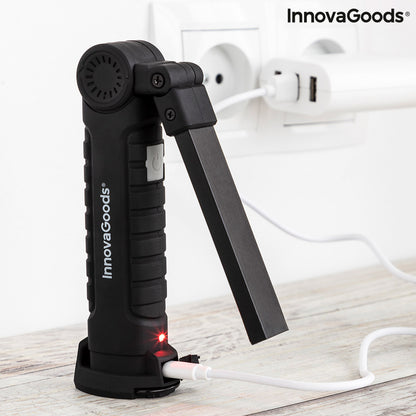 5-In-1 Rechargeable Magnetic LED Torch Litooler InnovaGoods