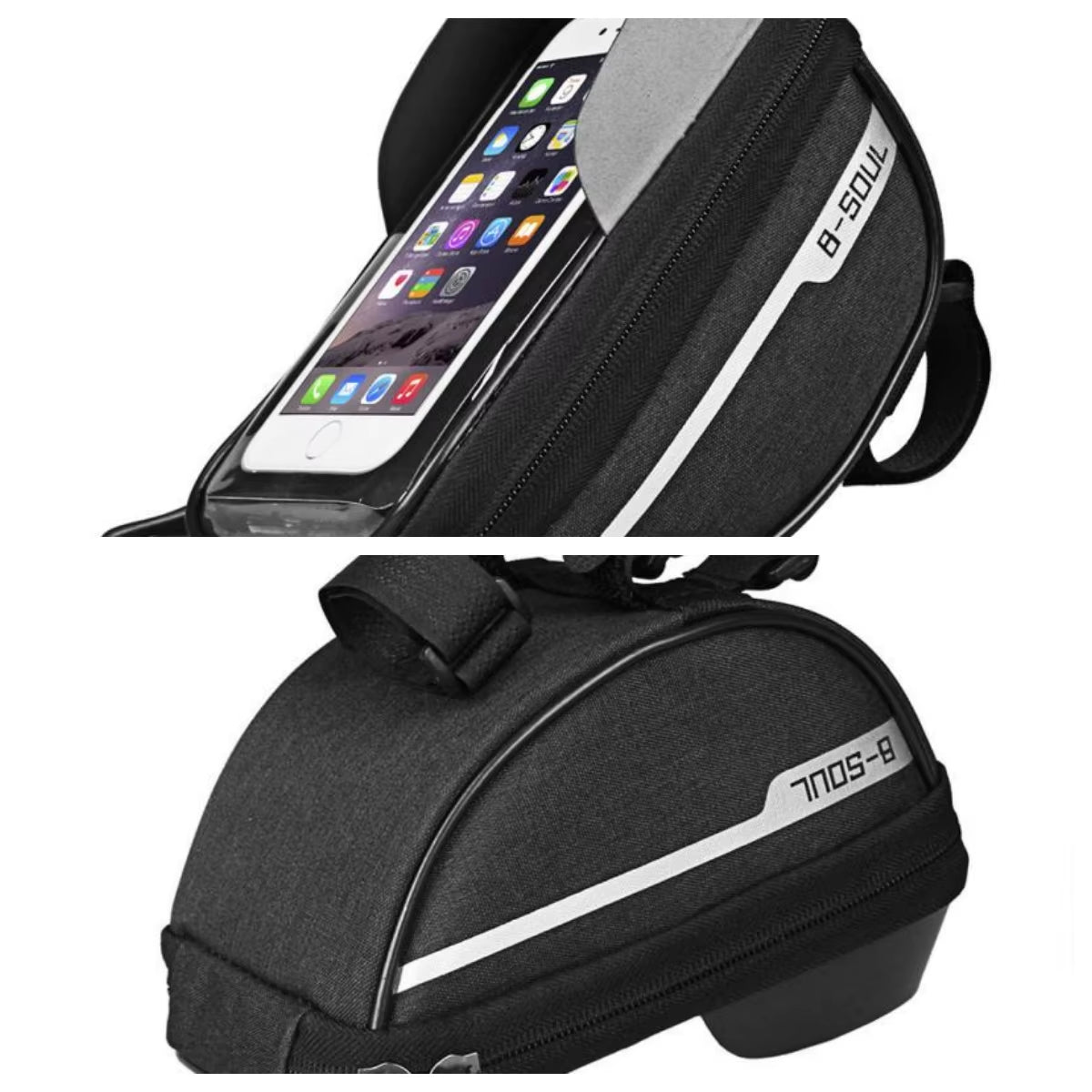 Bicycle Bag Can Hold Mobile Phones Installed on Bicycles Convenient and Easy to Use