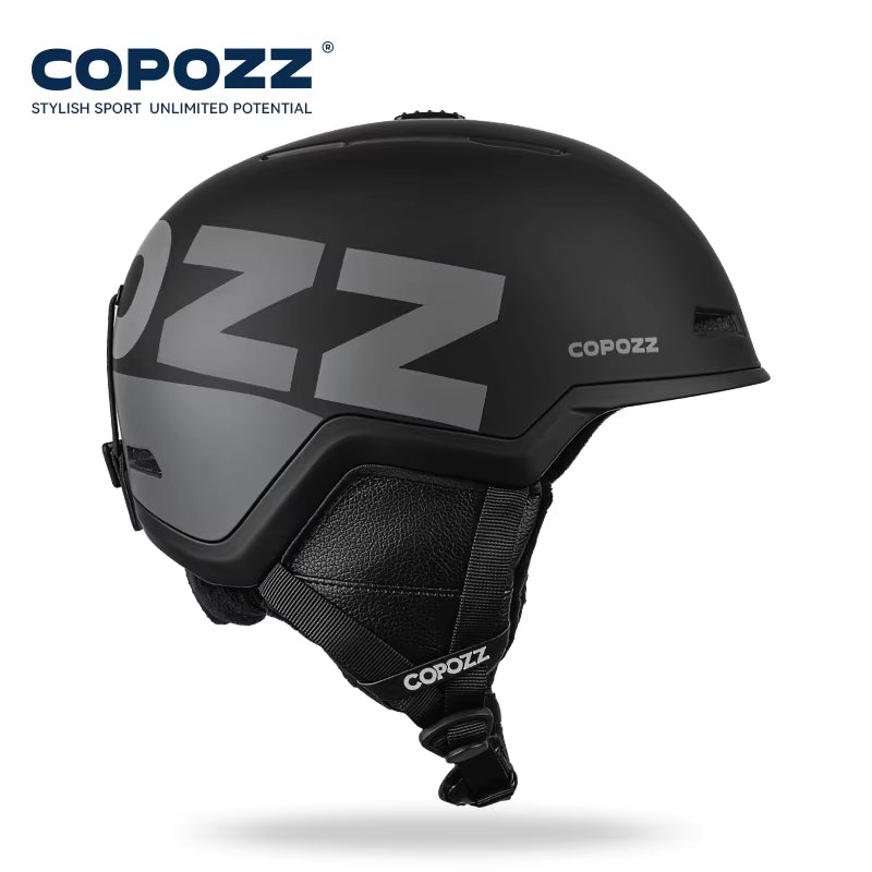 Winter Ski Snowboard Helmet Half-Covered Anti-Impact Safety Helmet Cycling Snowmobile Skiing Protective for Adult and Kid