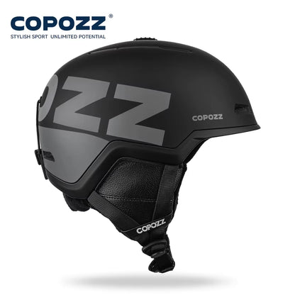 Winter Ski Snowboard Helmet Half-Covered Anti-Impact Safety Helmet Cycling Snowmobile Skiing Protective for Adult and Kid