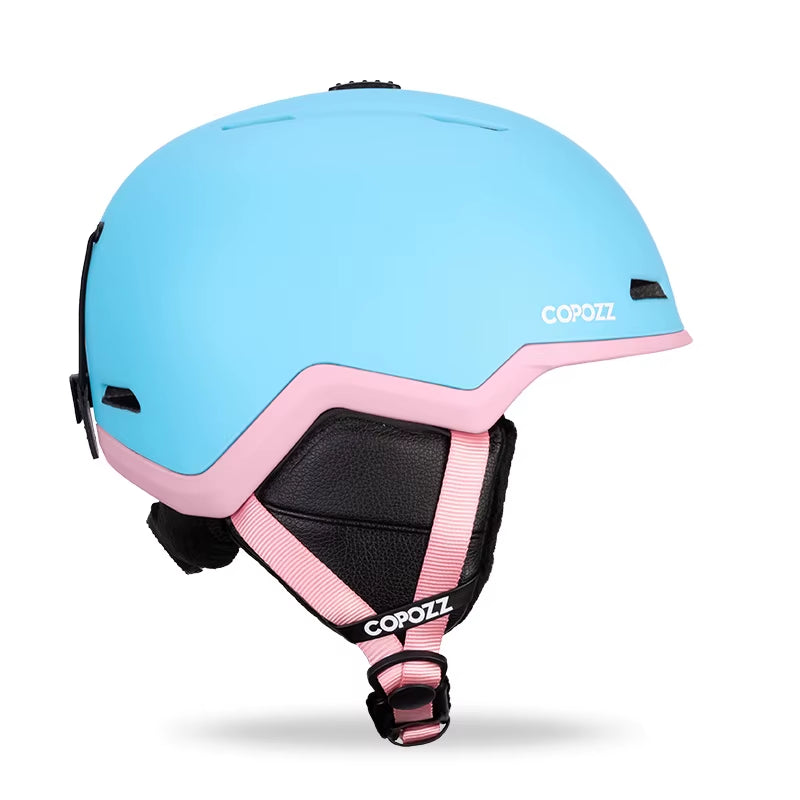 Winter Ski Snowboard Helmet Half-Covered Anti-Impact Safety Helmet Cycling Snowmobile Skiing Protective for Adult and Kid
